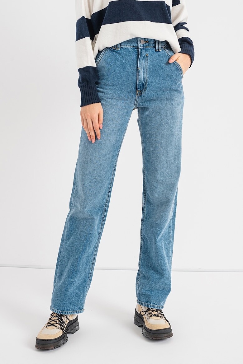 

Прямые джинсы с высокой талией Esprit, синий