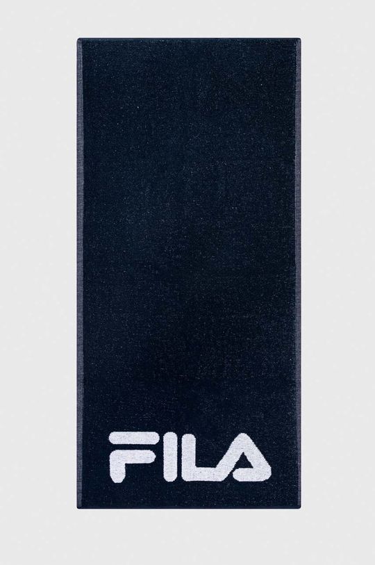 Полотенце Бадулла Fila, темно-синий полотенце fila синий размер без размера