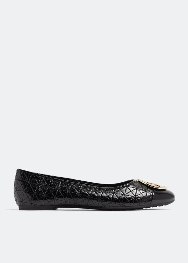 

Балетки Tory Burch Claire Quilted, черный