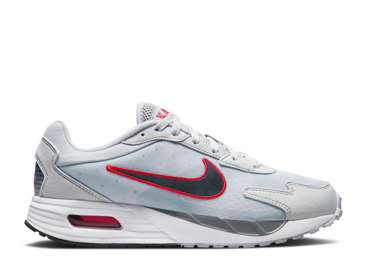 

Кроссовки Nike Air Max Solo 'Wolf Grey University Red', серый