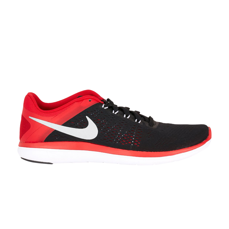 

Кроссовки Nike Flex 2016 RN 'Black University Red', коричневый, Коричневый;черный