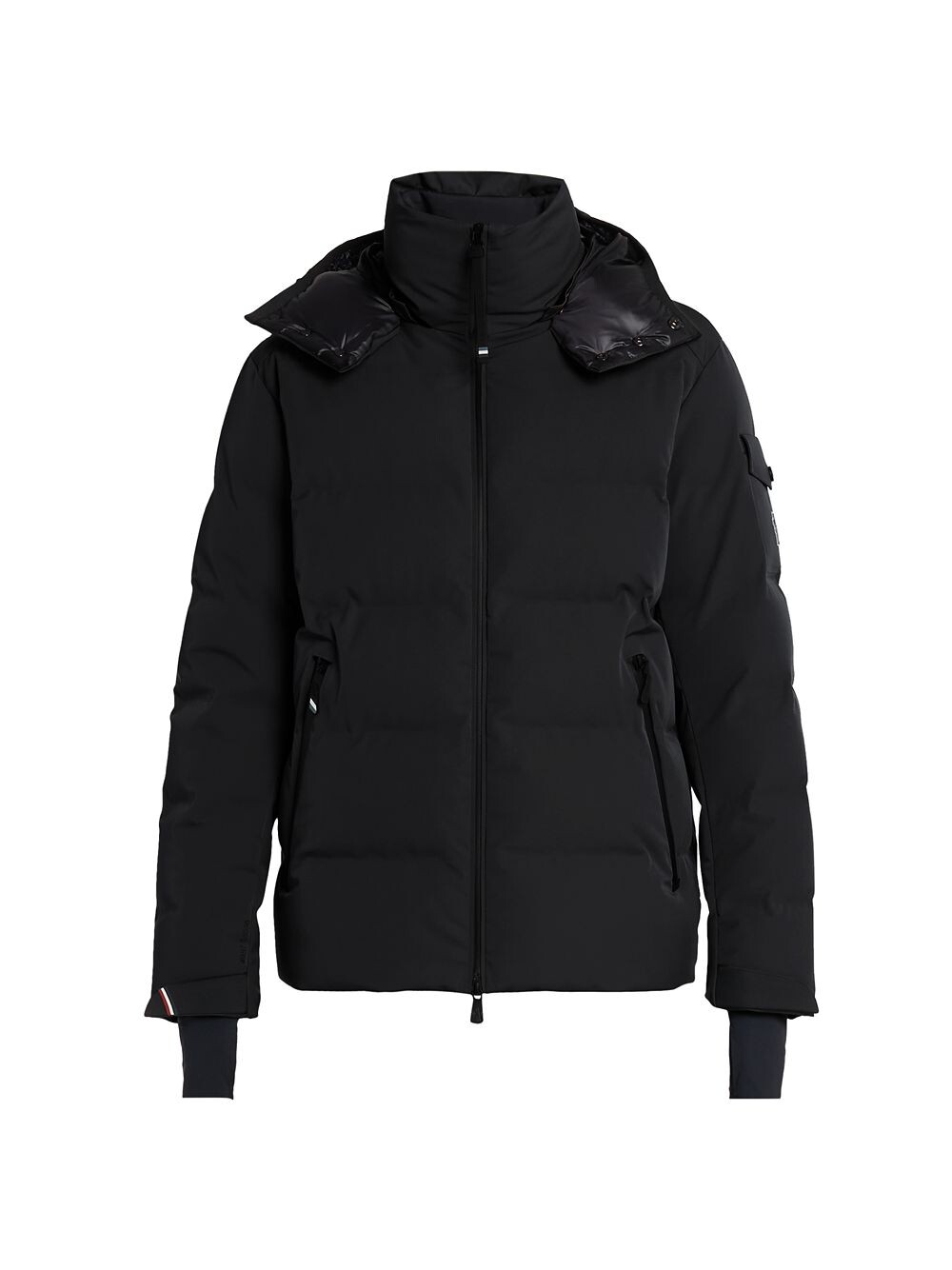 

Пуховик Montgetech с капюшоном Moncler, черный
