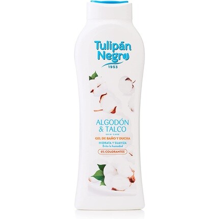

Гель для ванны и душа Tulipan Black с хлопком и пудрой 600мл