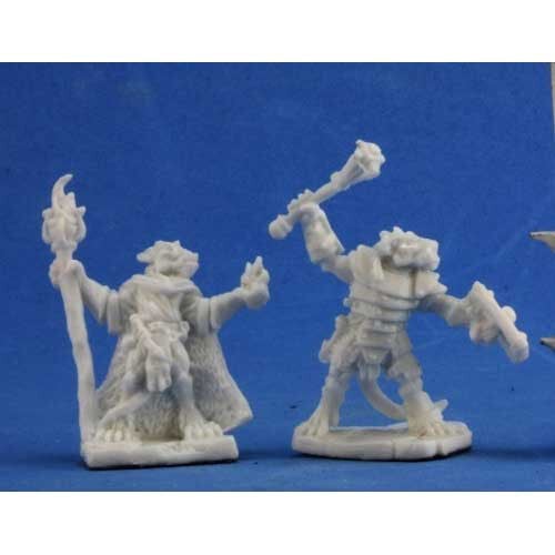 

Миниатюра Reaper Dark Heaven Bones: Kobold Leaders (2)