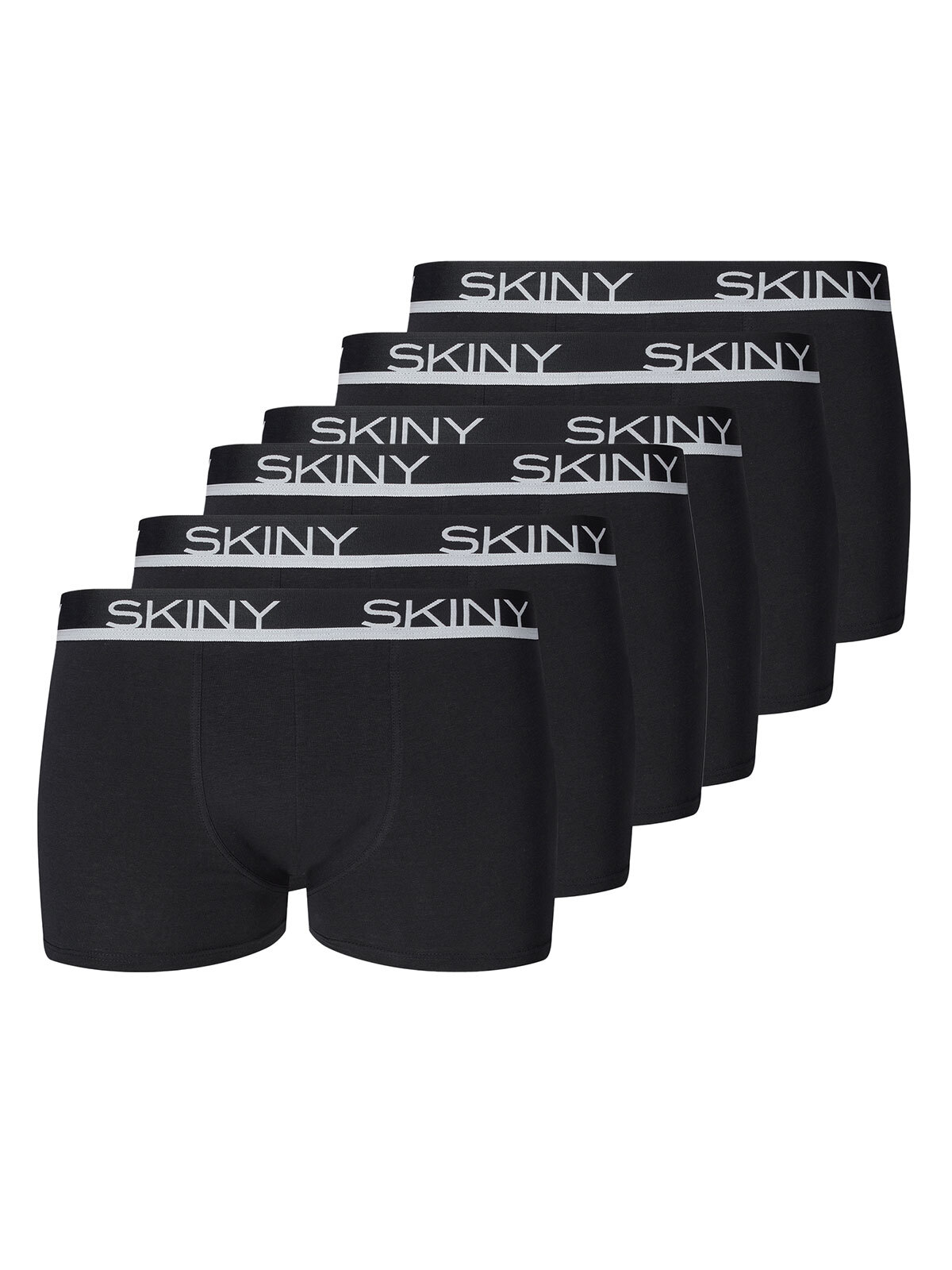 цена Трусы Skiny 6er Pack Pant, черный