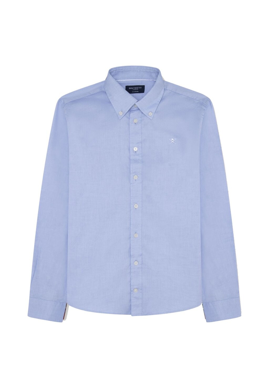 

Рубашка WASHED OXFORD Hackett London, цвет sky blue