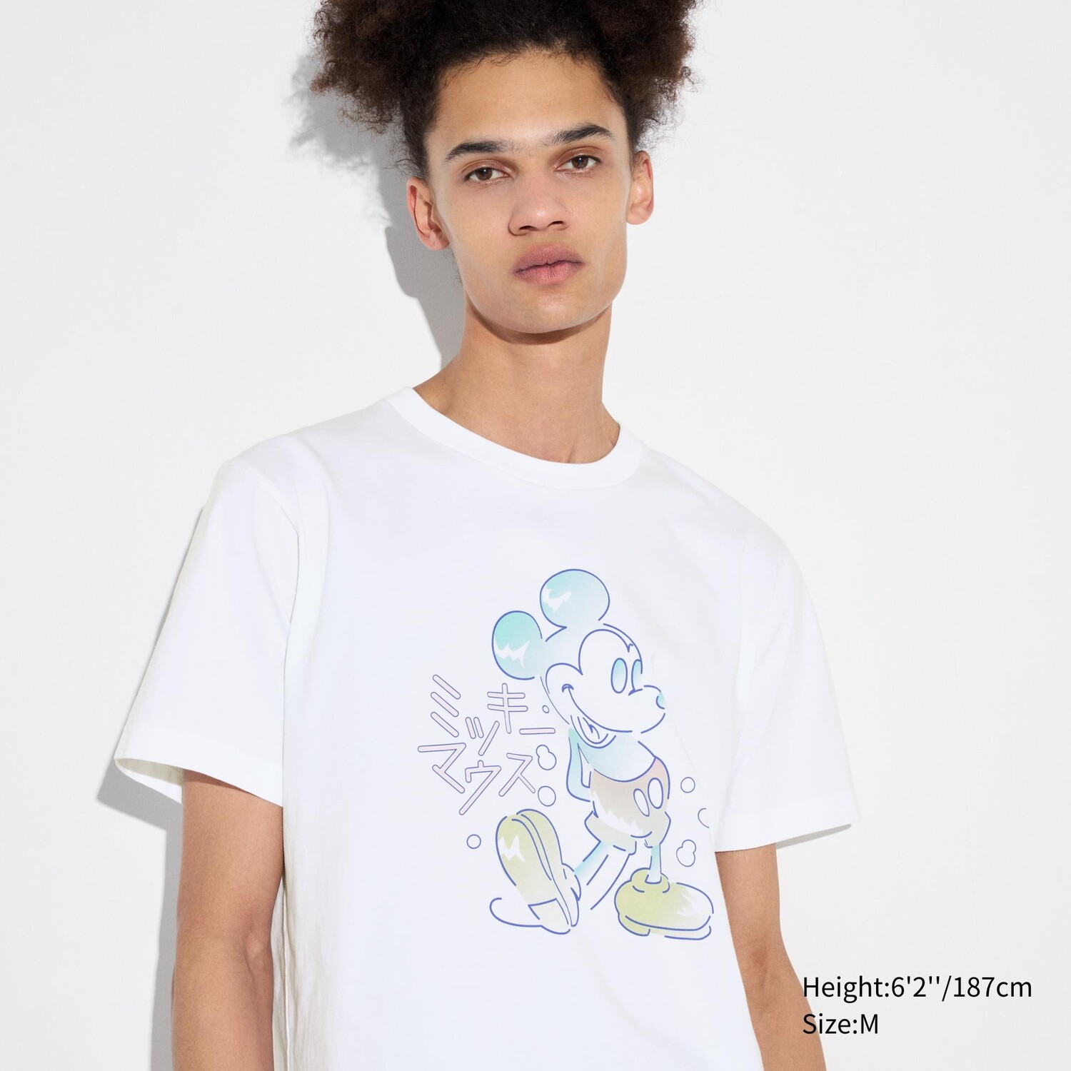 

Футболка с принтом UT Mickey Stands UNIQLO, белый