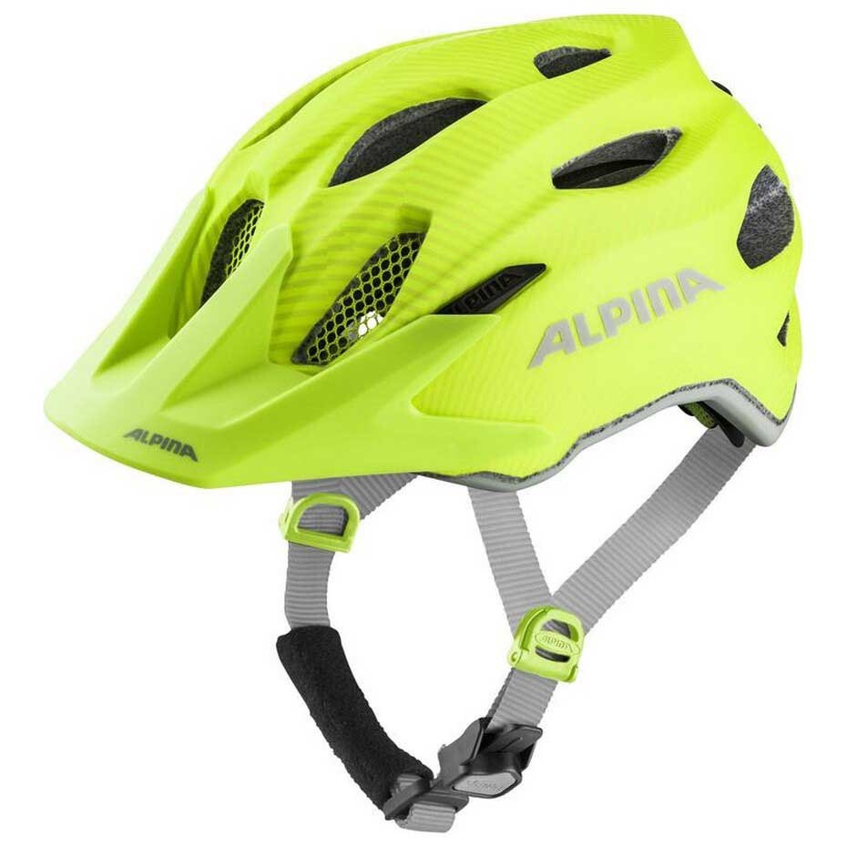 

Велосипедный шлем Alpina Carapax Junior MTB, желтый