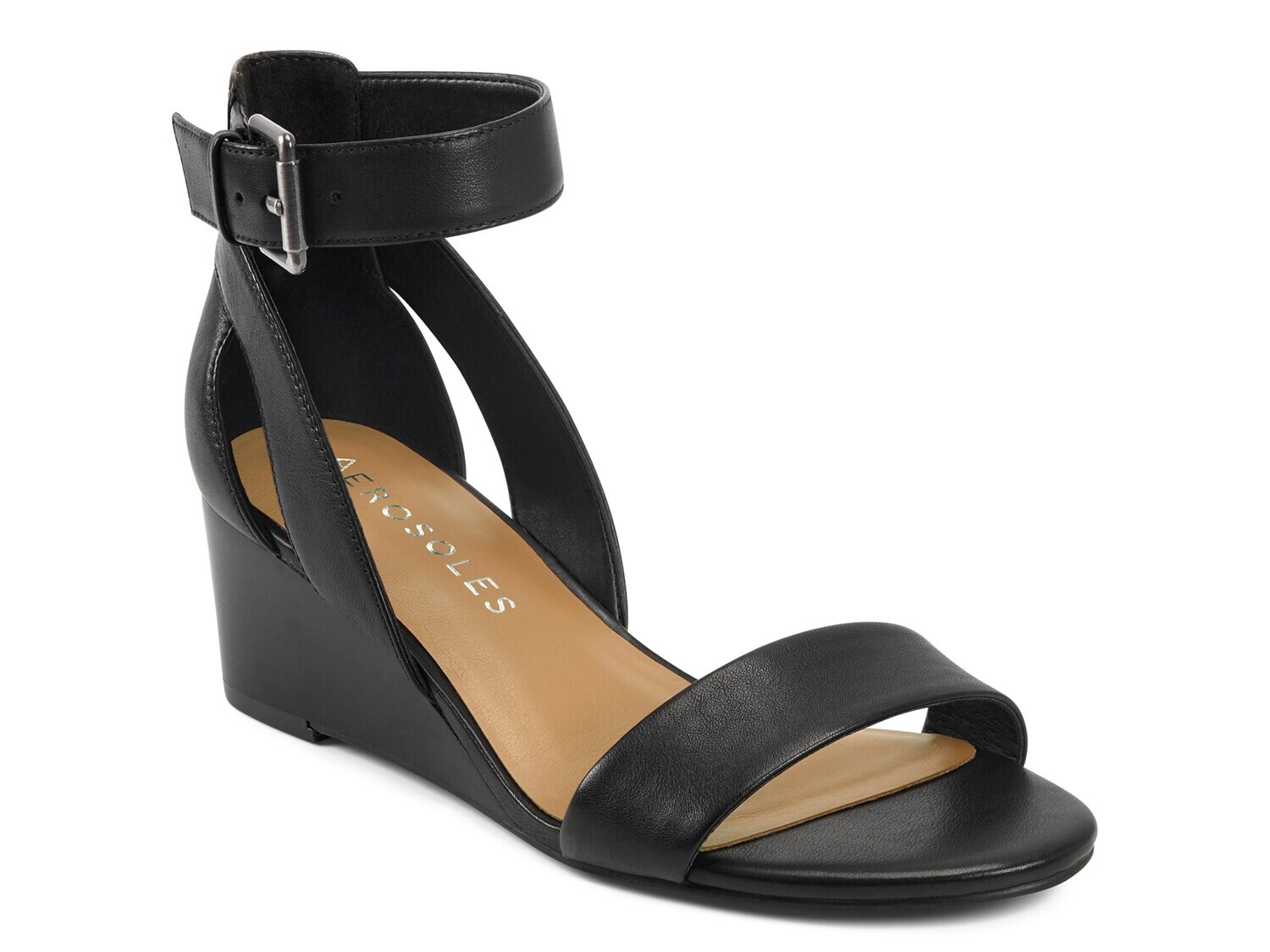 

Сандалии на танкетке Willowbrook Aerosoles, черный