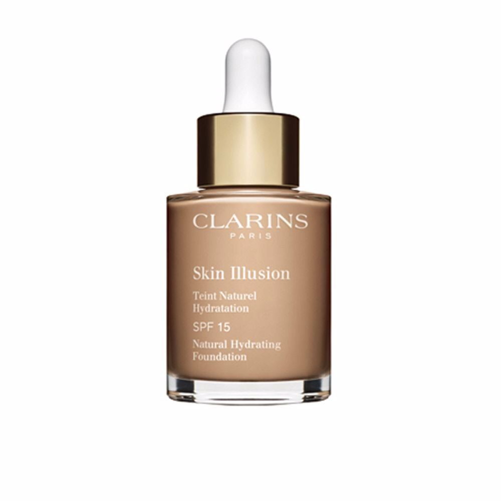 Праймер под макияж Skin illusion spf15 Clarins, 30 мл, 108-sand тональная основа с уф фильтром teint naturel 30мл 12 skin