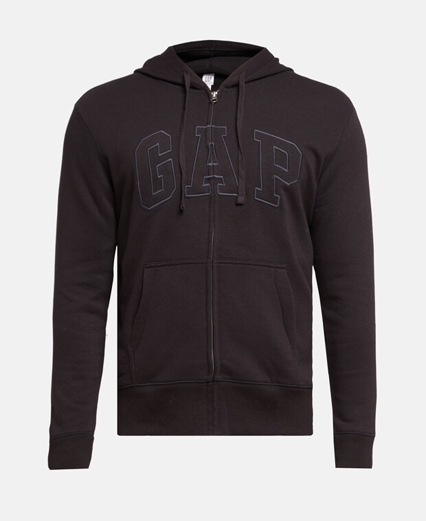 

Толстовка с капюшоном Gap, черный