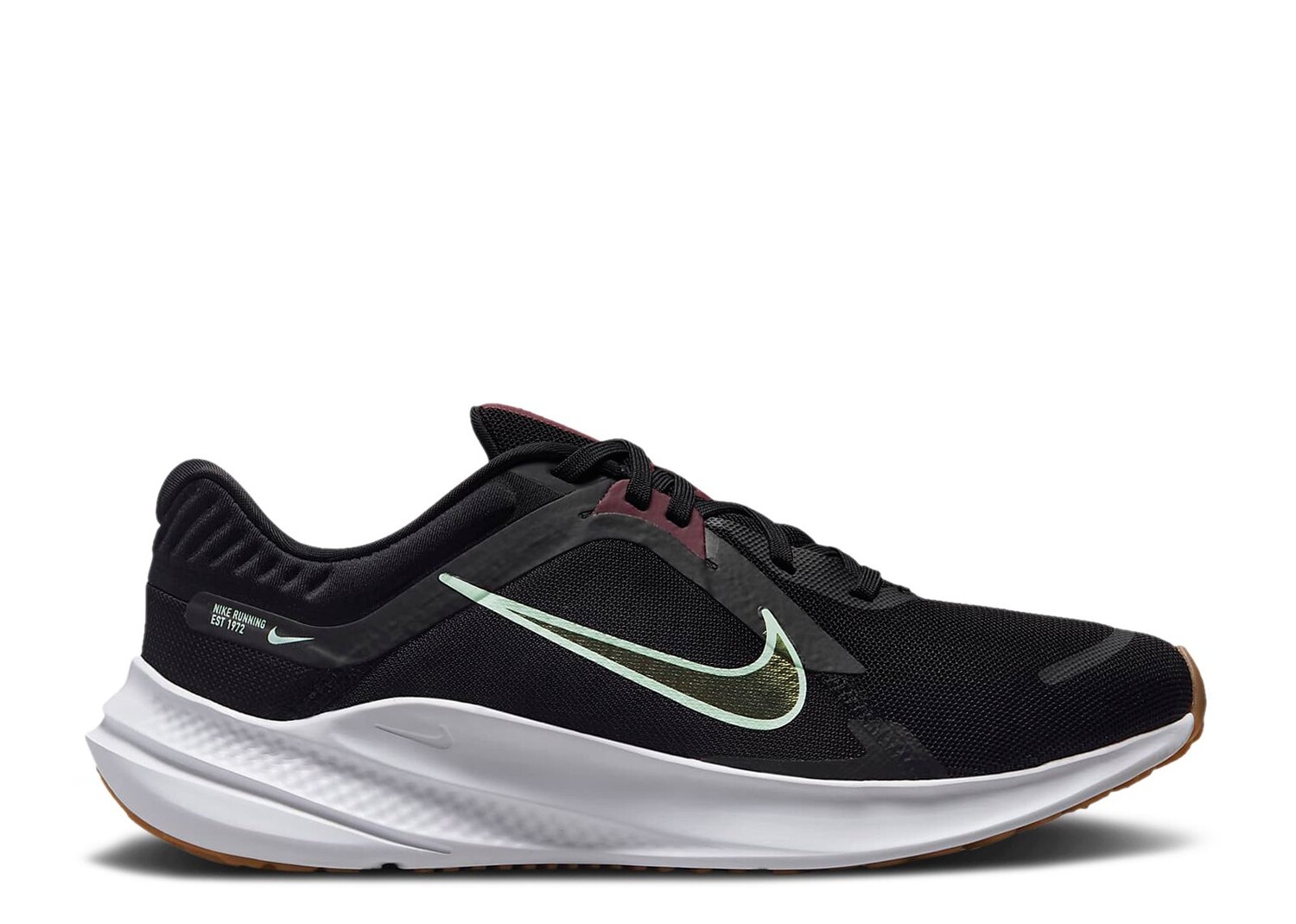 

Кроссовки Nike Wmns Quest 5 'Black Mint Foam', черный