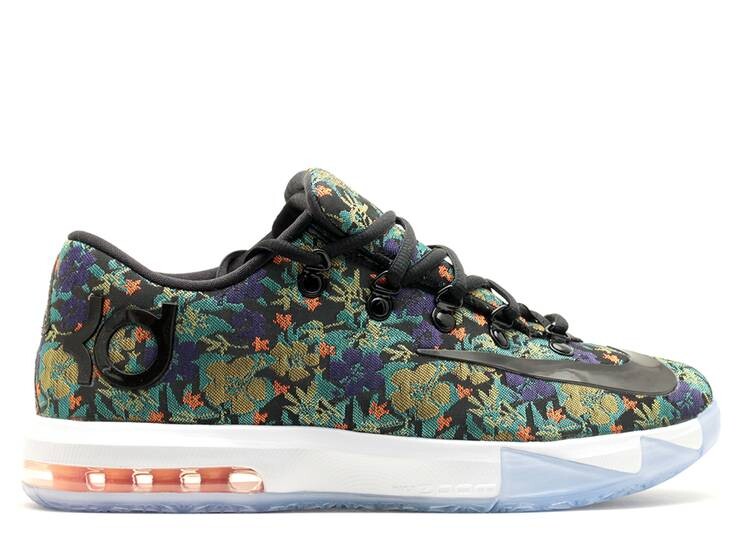 

Кроссовки Nike KD 6 EXT QS 'FLORAL', разноцветный