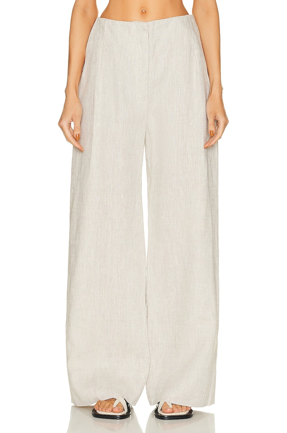 

Брюки Matthew Bruch Waistbandless Trouser, цвет Oatmeal