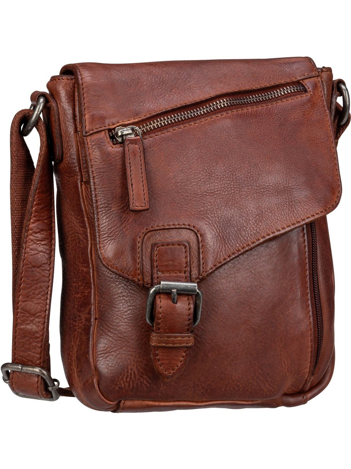 

Сумка через плечо Greenburry Vintage Washed 2918, цвет Chestnut