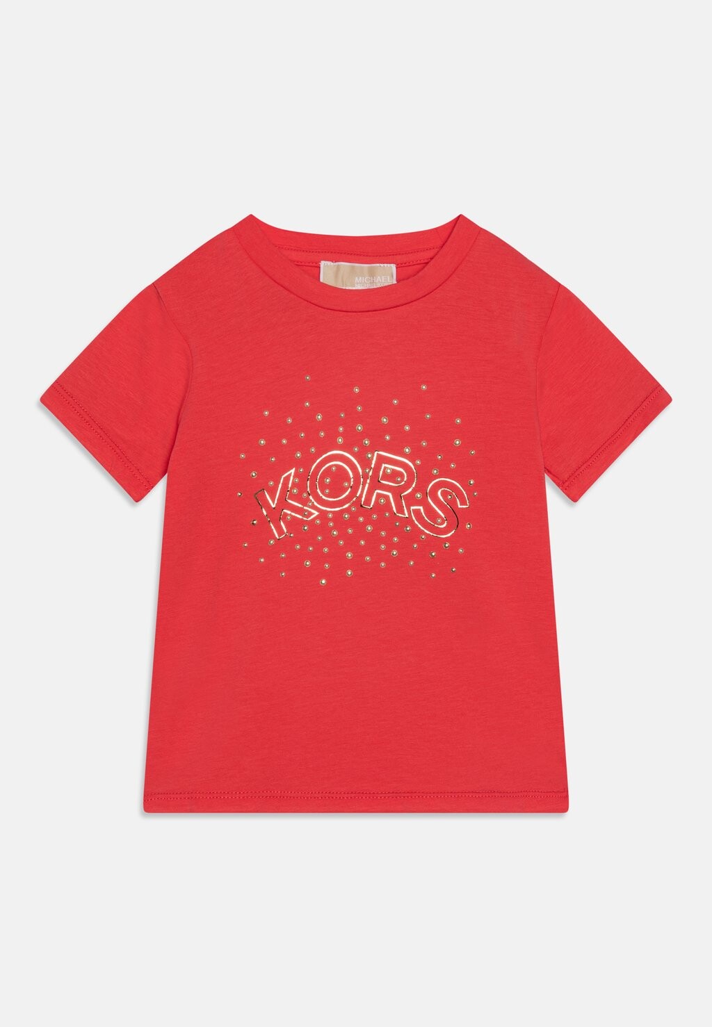 

Футболка с принтом Short Sleeves Tee Michael Kors Kids, цвет fuschia