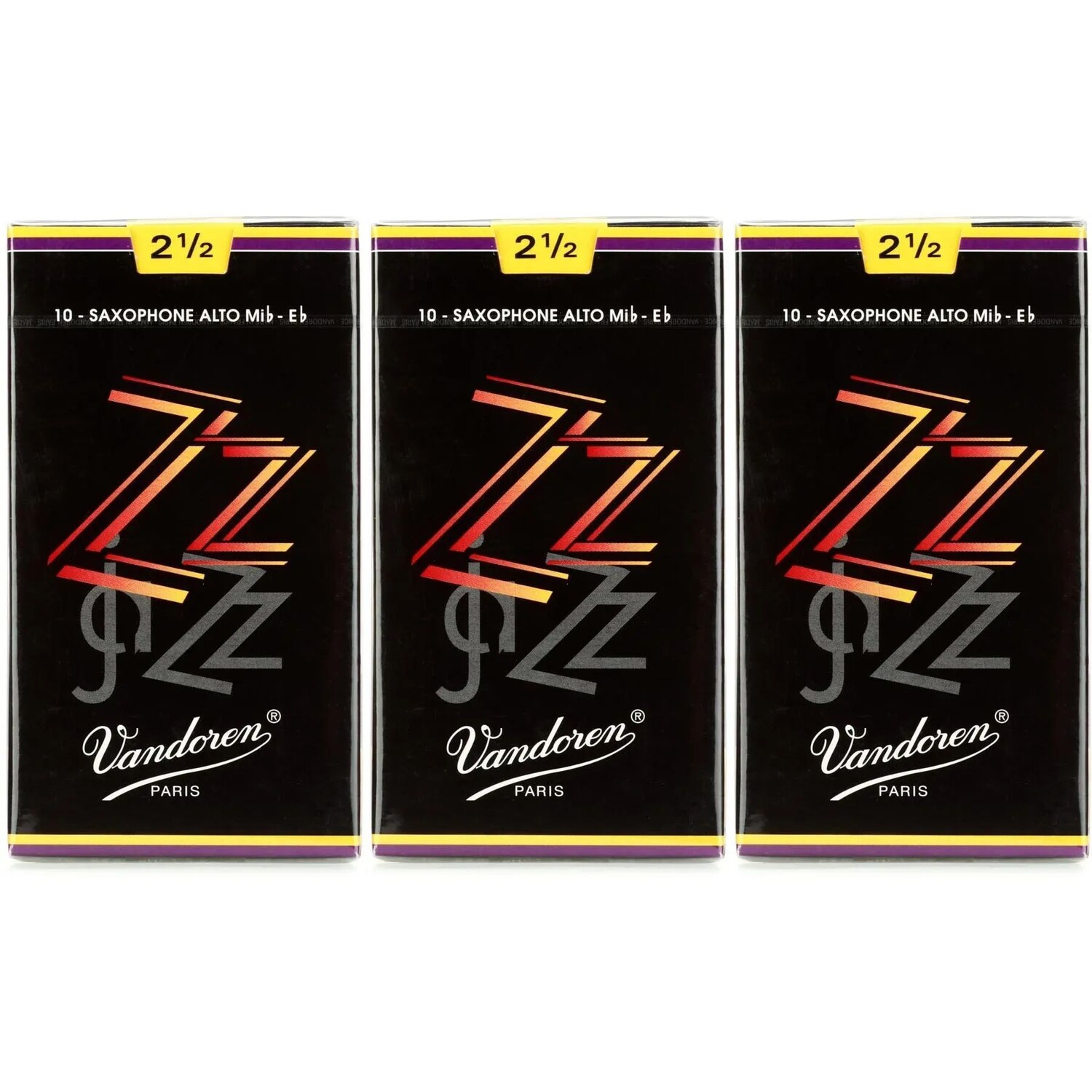 

Трости для альт-саксофона Vandoren ZZ — 2,5 (30 шт. в упаковке)