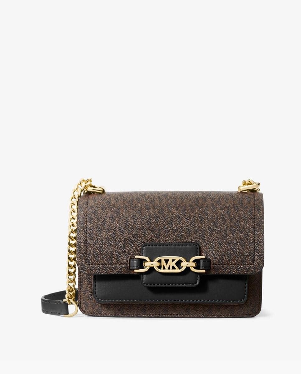 

Коричневая женская сумка через плечо Michael Michael Kors Heather Michael Michael Kors, коричневый