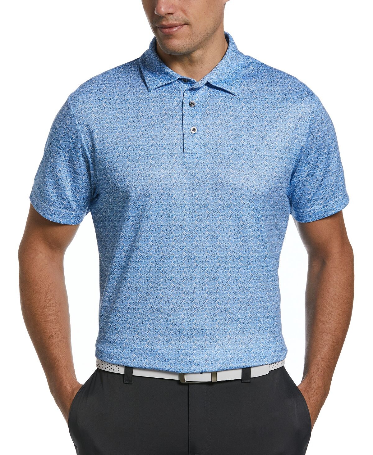 

Мужская рубашка-поло с короткими рукавами Airflux Artisanal для разговора PGA TOUR