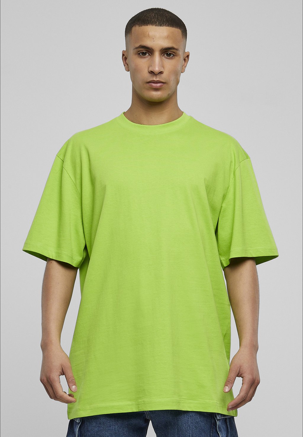 Базовая футболка Tall Urban Classics, цвет limegreen