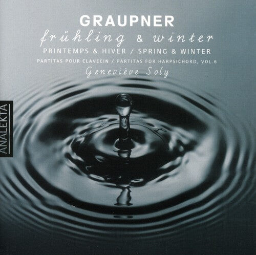 

CD диск Graupner / Soly: Partitas for Harpsichord 6: Spring & Winter