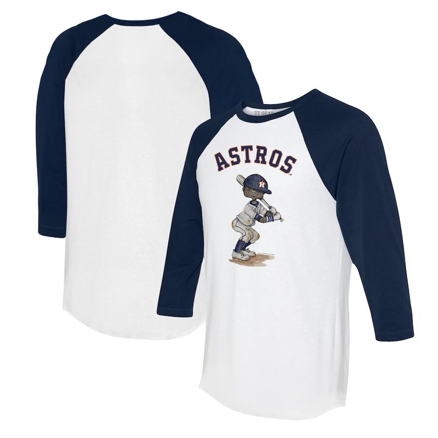 

Футболка с длинным рукавом Tiny Turnip Houston Astros, белый