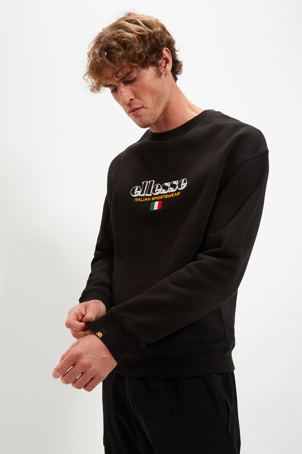 

Толстовка - Черный - Классический крой Ellesse, черный