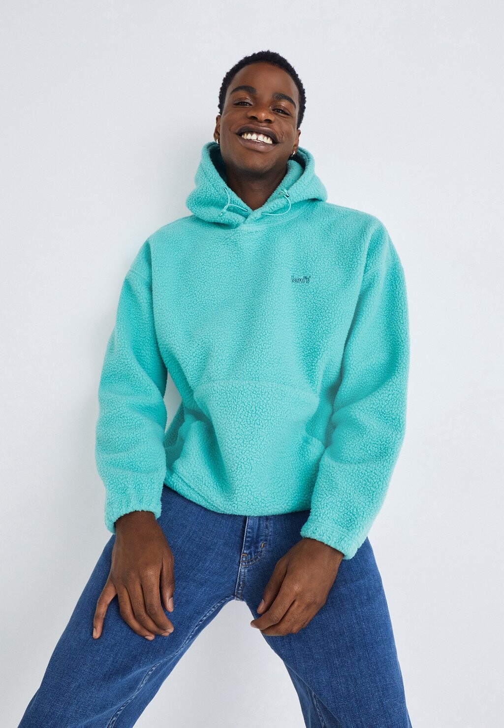 

Толстовка Cosy Up Hoodie Levi's, цвет wasabi