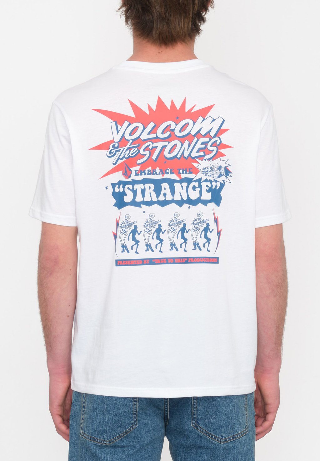 

Футболка с принтом Strange Relics Bsc Sst Volcom, белый