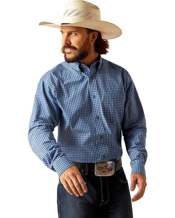 

Рубашка Ariat Pro Series Perrin Classic Fit Shirt, синий