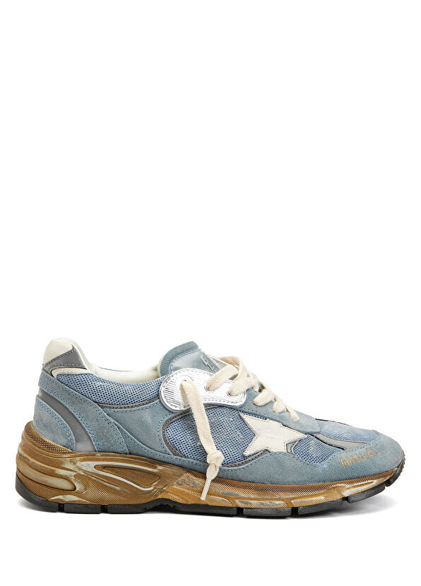 

Женские кожаные кроссовки Dad Star Golden Goose, синий
