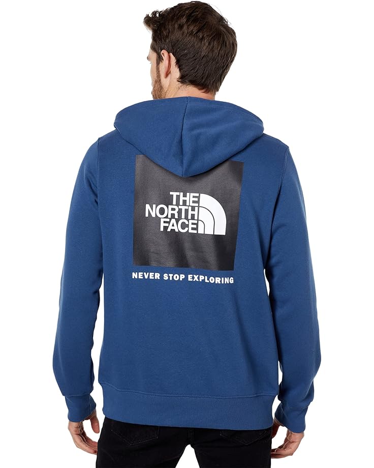 Худи The North Face Box NSE Pullover, цвет Shady Blue/TNF Black