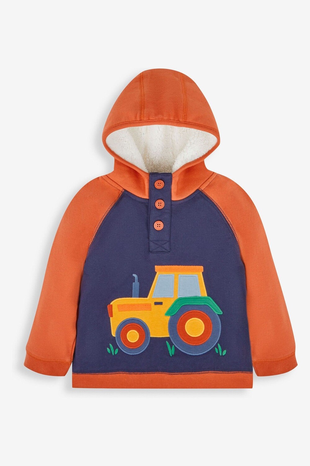 

Толстовка JoJo Maman Bébé Novelty для мальчиков с аппликацией Jojo Maman Bébé, синий