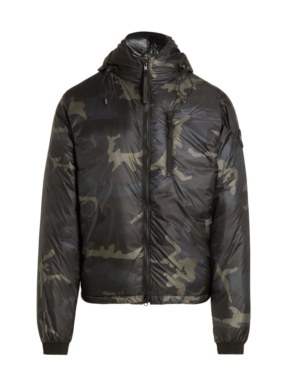 

Камуфляжная пуховая куртка с капюшоном Lodge Canada Goose, черный