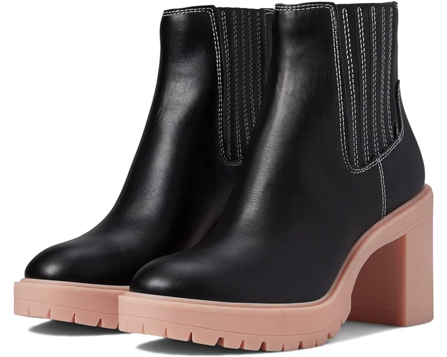 

Ботинки Dolce Vita Caster H2O, цвет Black/Pink Leather H2O