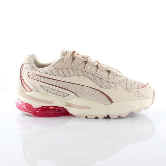 

Мягкие пастельно-розовые кожаные кроссовки на шнуровке Cell Stellar 370948 01 Puma, белый