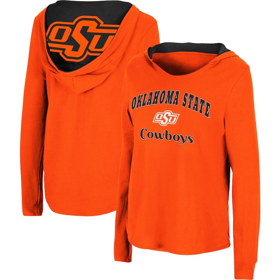 

Футболка с длинным рукавом Colosseum Oklahoma State Cowboys, оранжевый