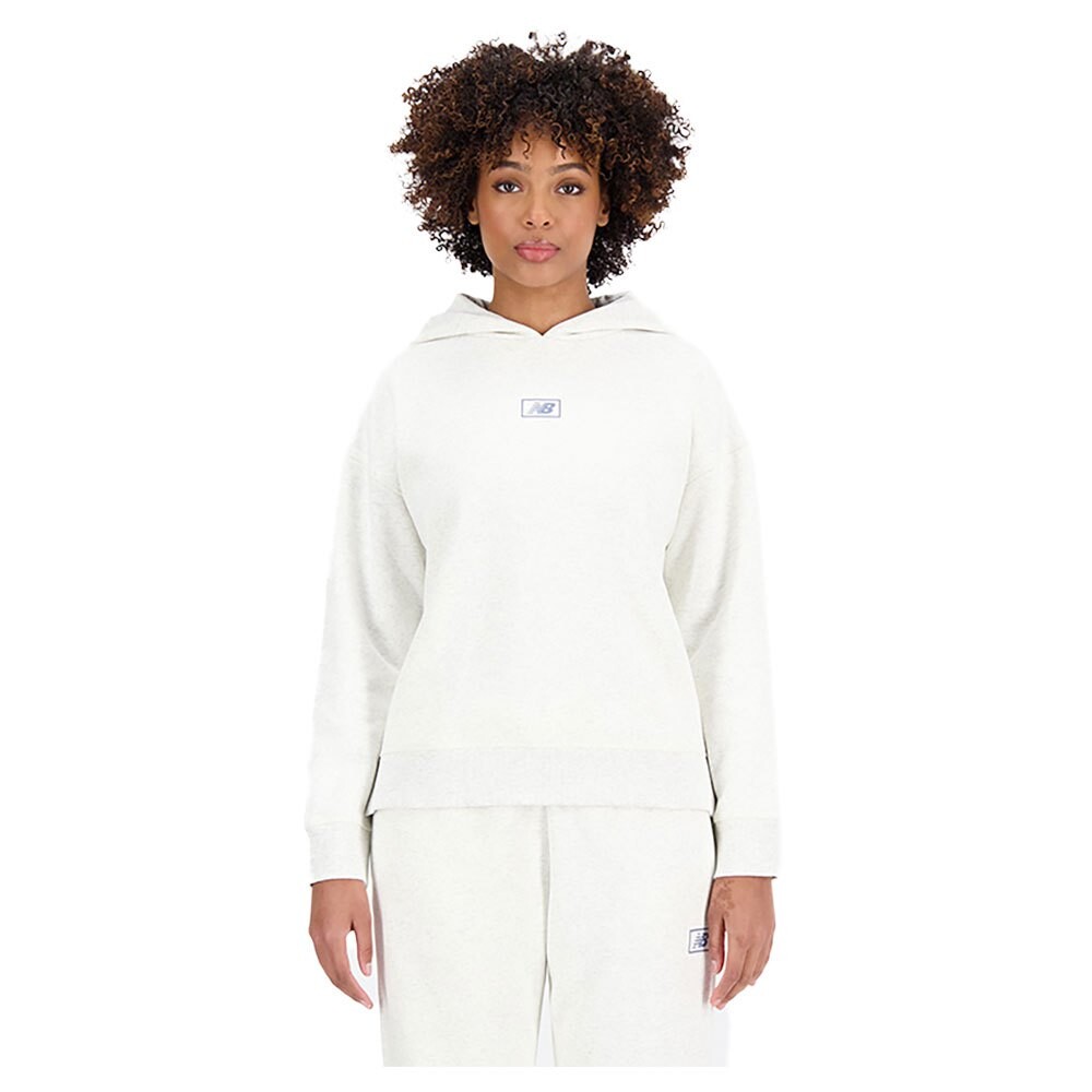 

Худи New Balance Essentials Americana Brushed, белый