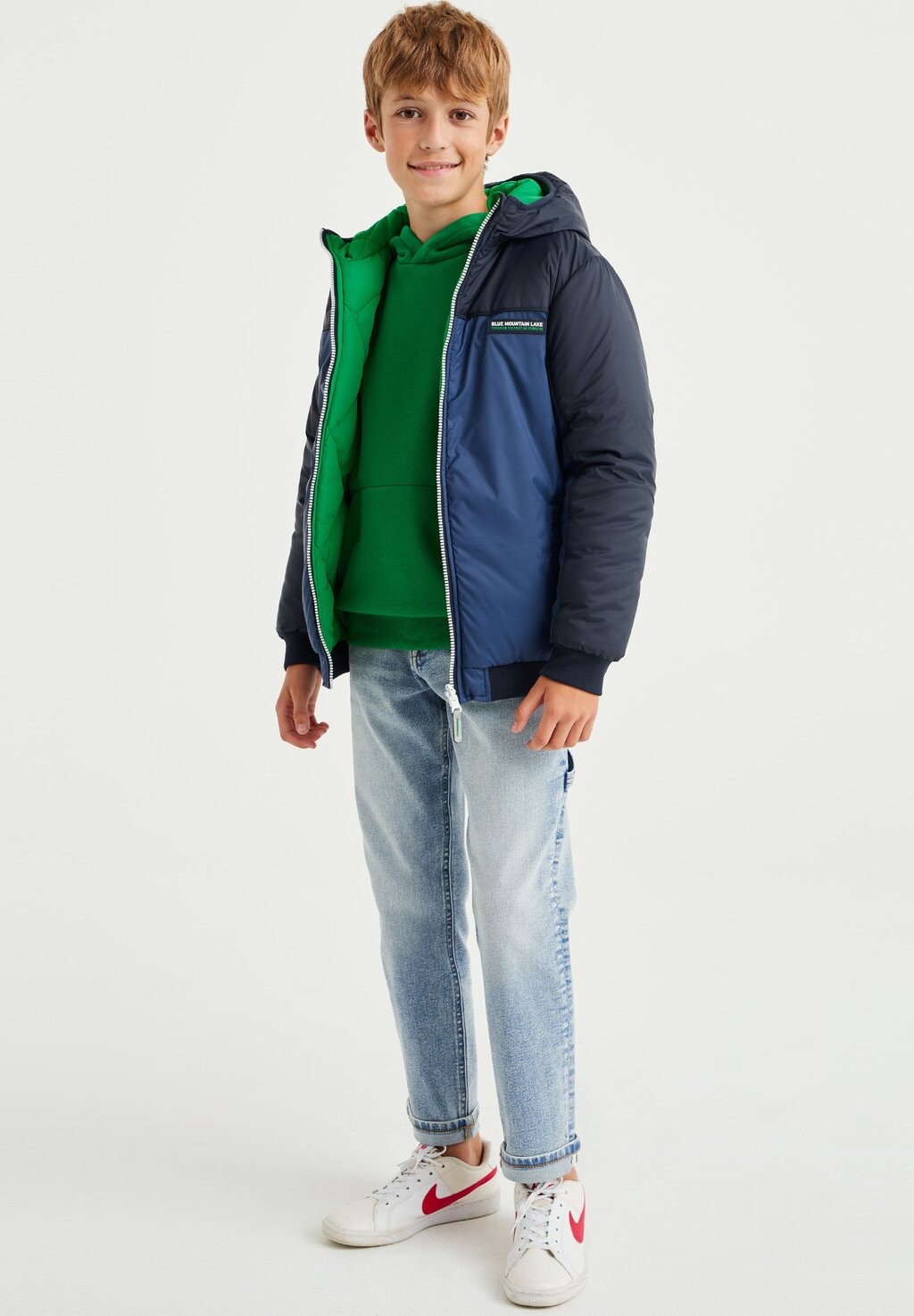 

Зимняя куртка WE Fashion, цвет blue