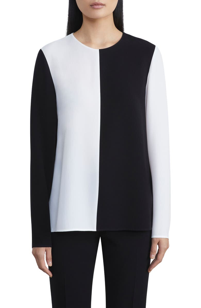 

Блузка Adela с цветными блоками LAFAYETTE 148 NEW YORK