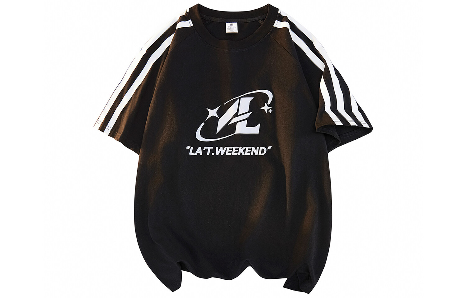 

Футболка унисекс La'T.Weekend, Черный Розовый (Бесплатные черные шорты-2455)