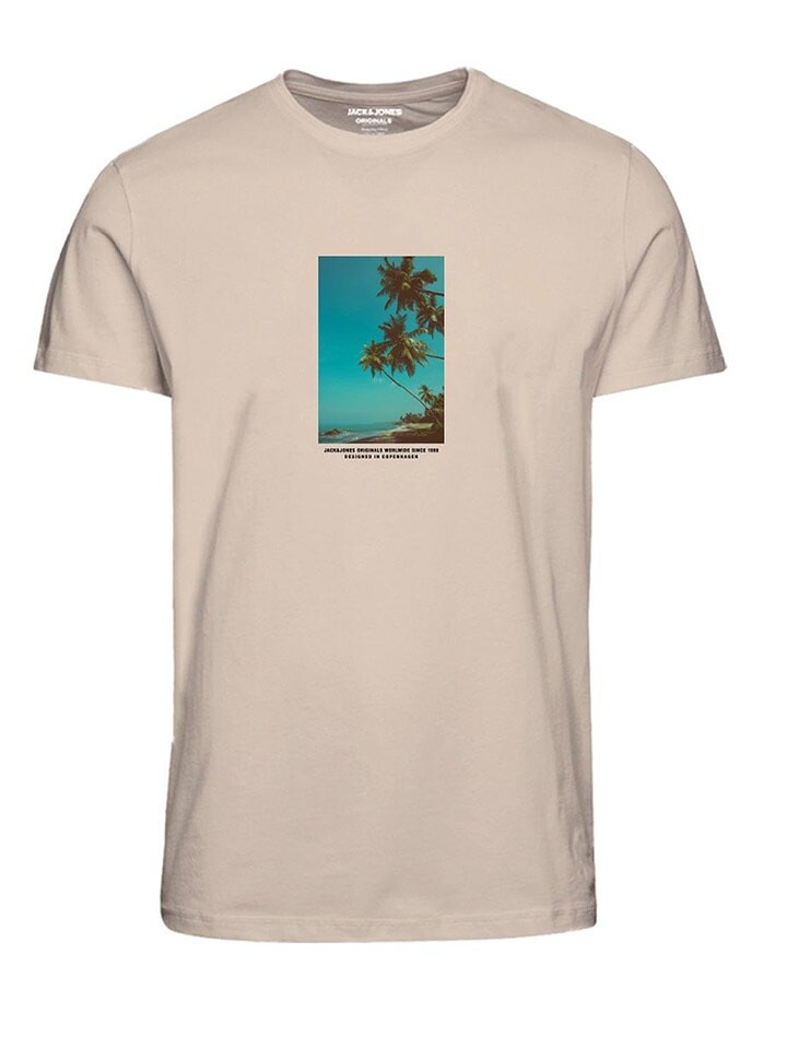 

Футболка Jack & Jones Marbella, бежевый