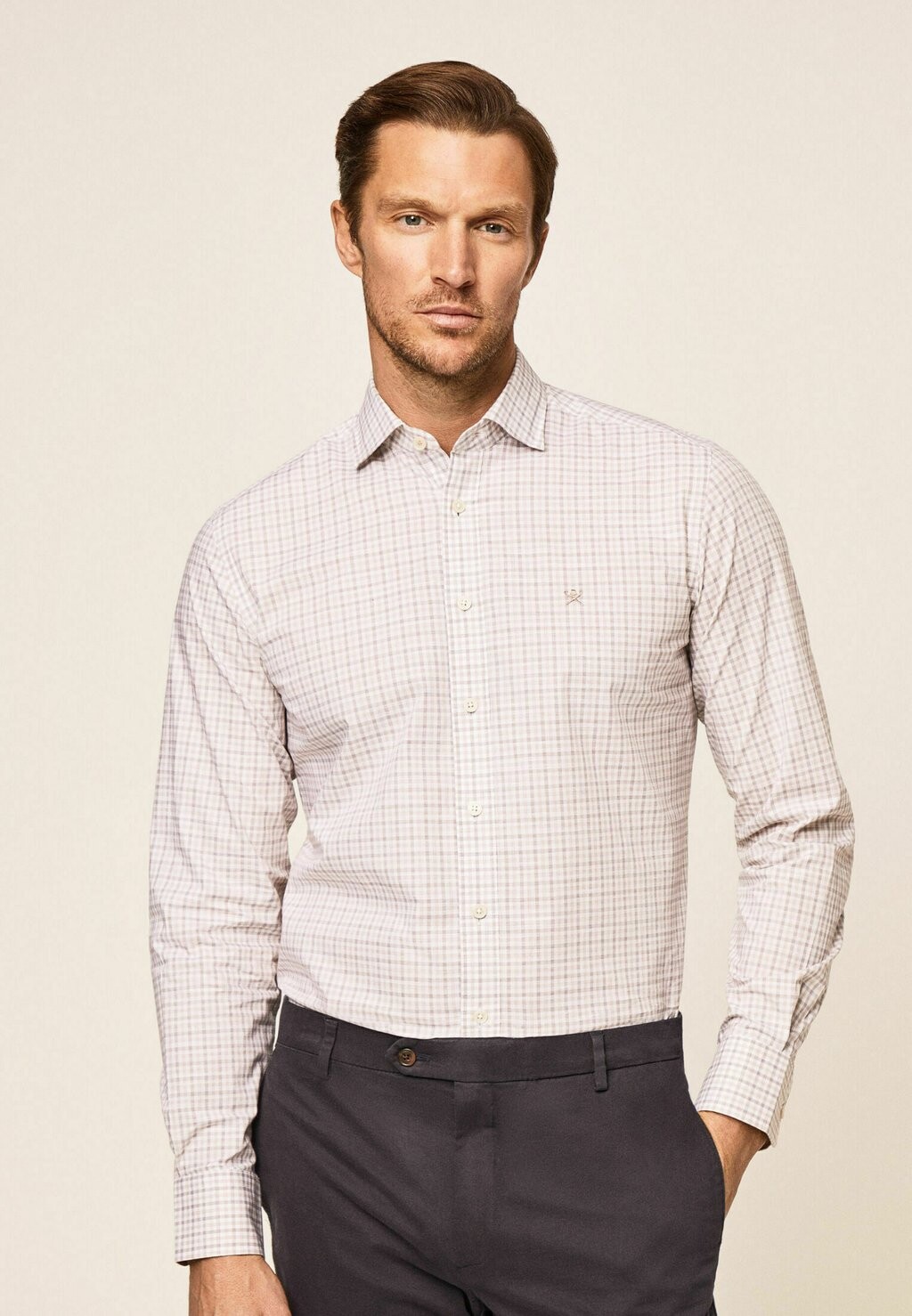 

Рубашка Hackett London, светло-коричневый