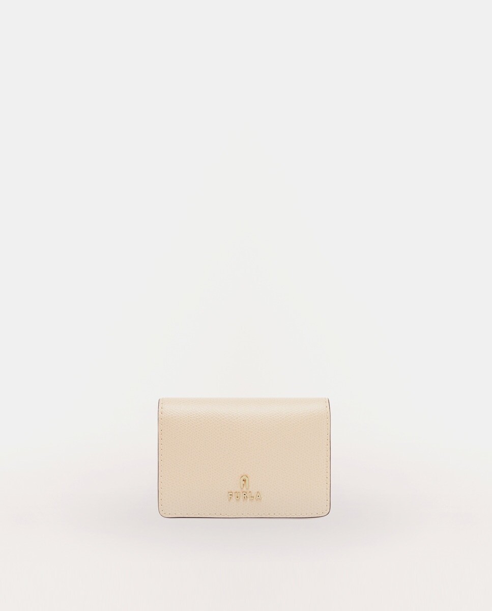 

Визитница из розовой кожи Furla, розовый