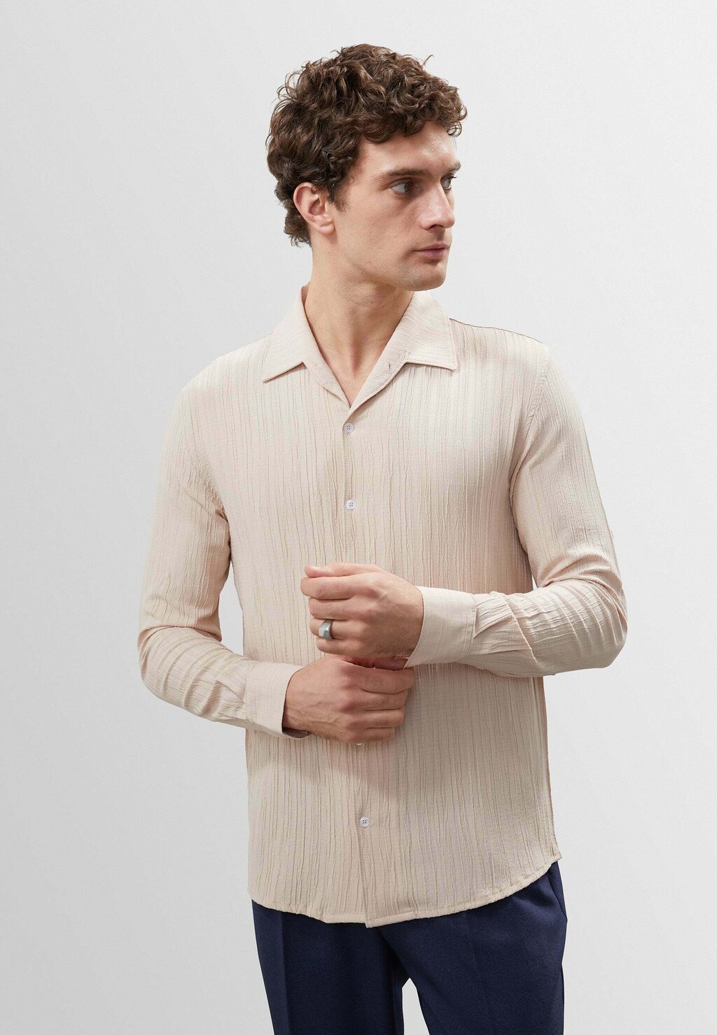 

Рубашка LONG SLEEVE Antioch, цвет beige