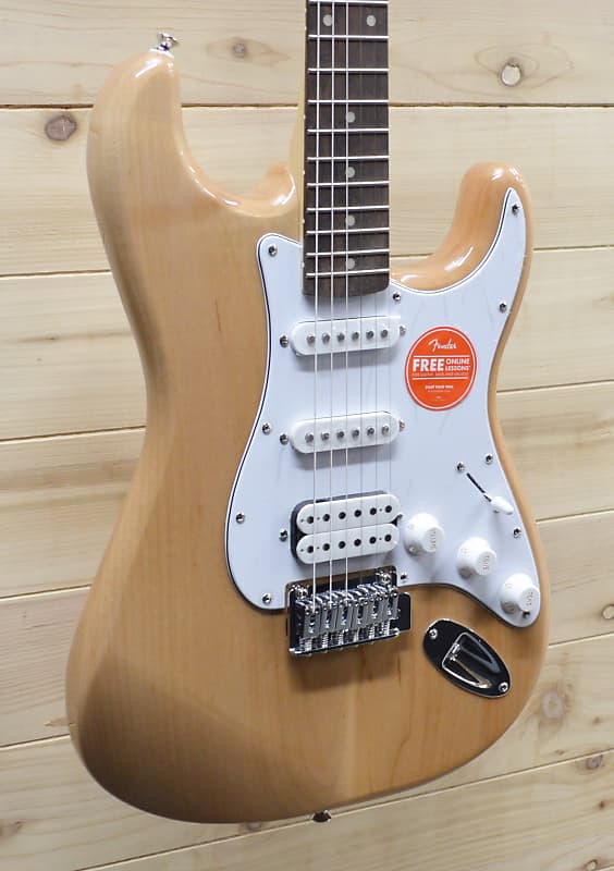 Электрогитара Squier Affinity Series Stratocaster HSS Limited Edition Electric Guitar Natural