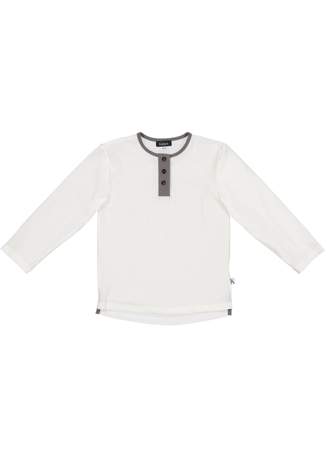 

Толстовка Kalani Sun Wear Langarmshirt Kiwi, цвет White and grey