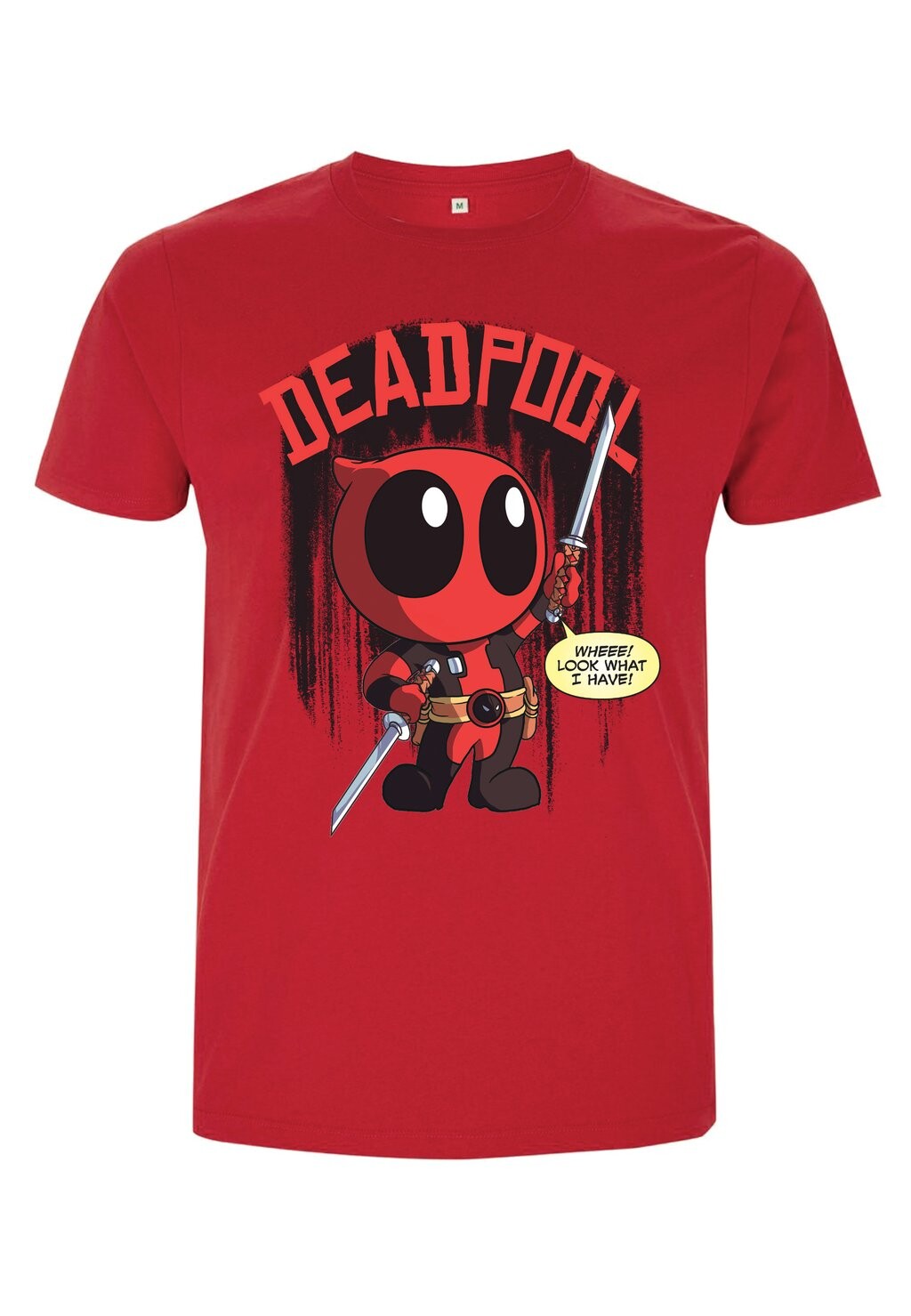 

Футболка с принтом DEADPOOL LIL OL POOL Marvel, красный