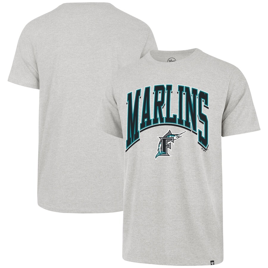 

Футболка с коротким рукавом 47 Miami Marlins, серый