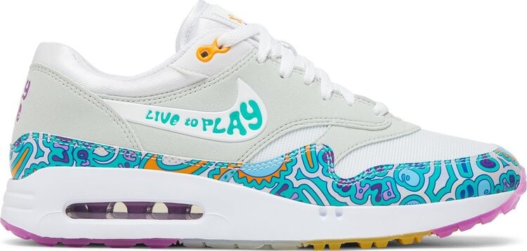 

Кроссовки Air Max 1 '86 OG Golf 'Big Bubble - Live to Play, Play to Live', белый